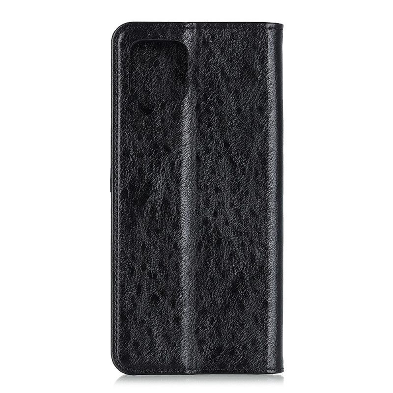 Flip Cover Samsung Galaxy A42 5g Style Cuir Sobriété