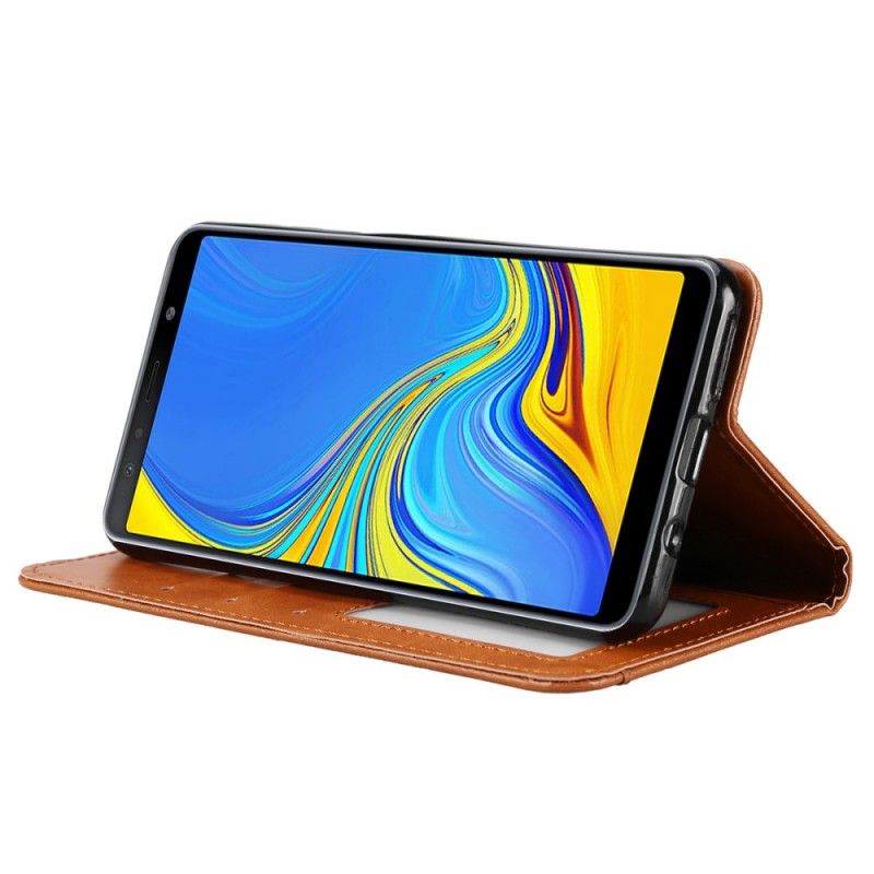 Flip Cover Samsung Galaxy A50 Simili Cuir Porte-cartes