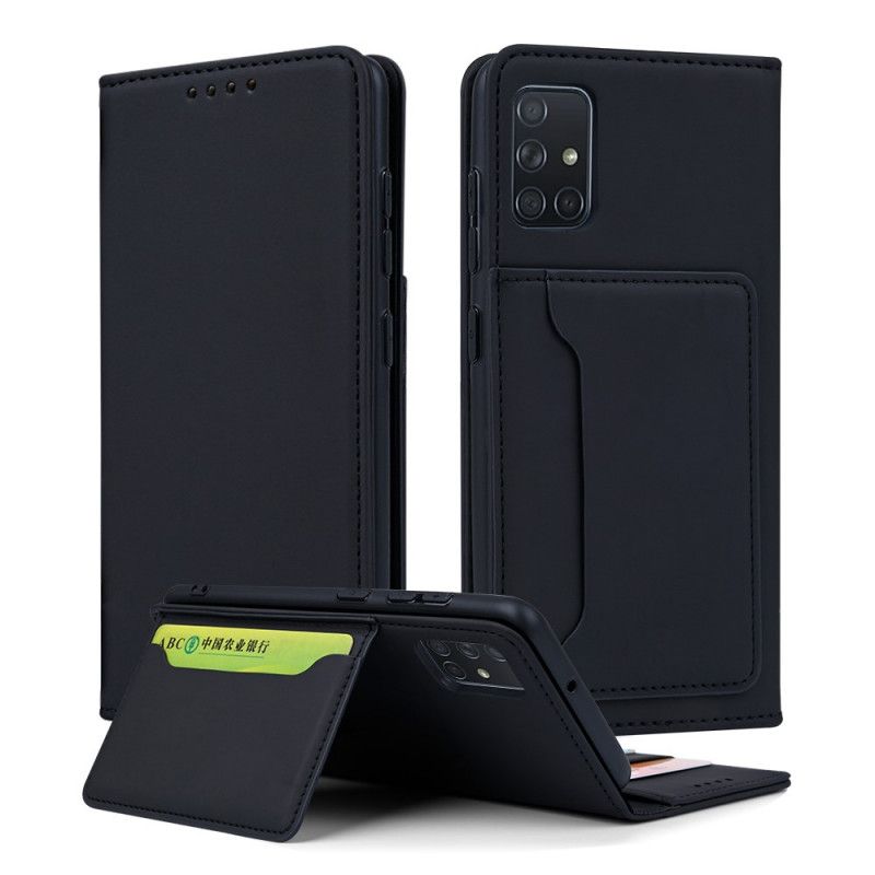 Flip Cover Samsung Galaxy A51 Porte-carte Support