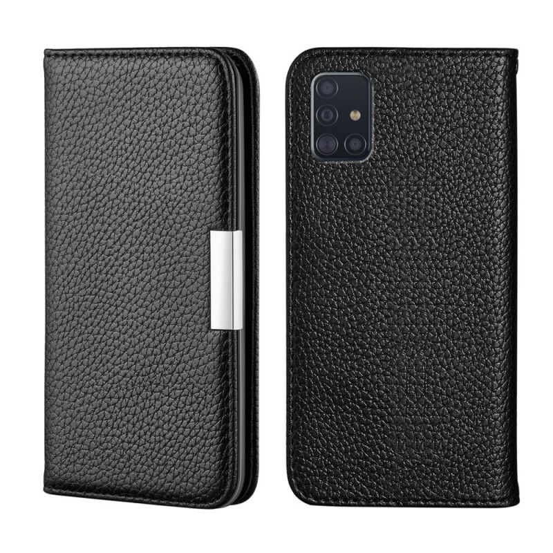 Flip Cover Samsung Galaxy A51 Simili Cuir Litchi Ultra Chic