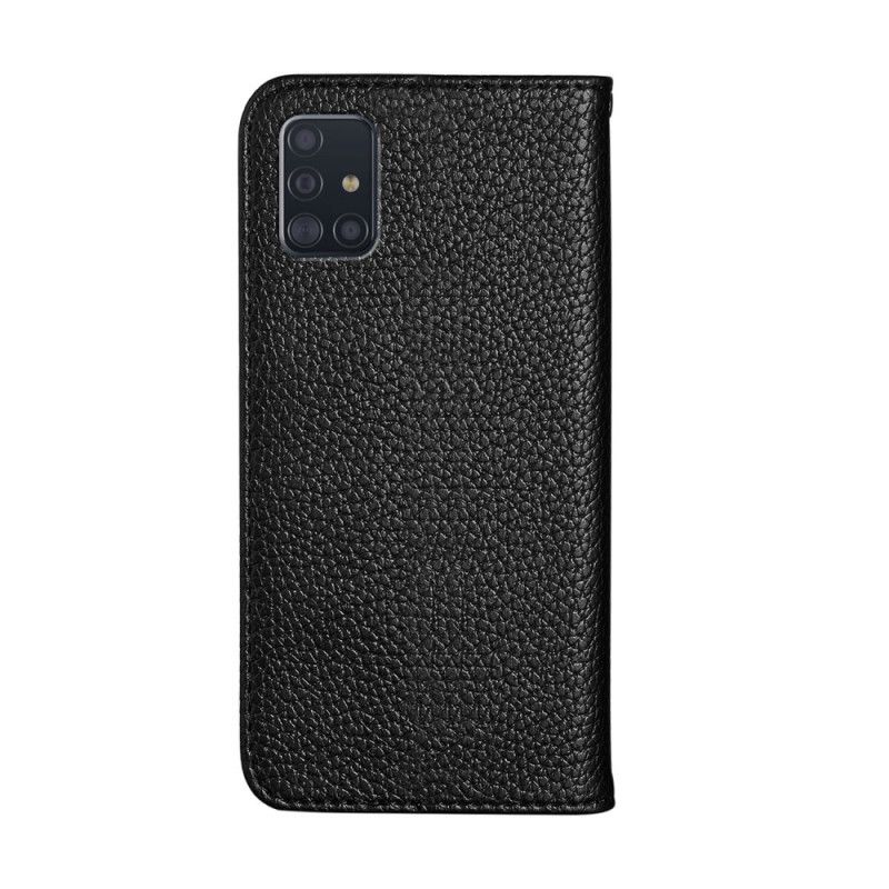 Flip Cover Samsung Galaxy A51 Simili Cuir Litchi Ultra Chic