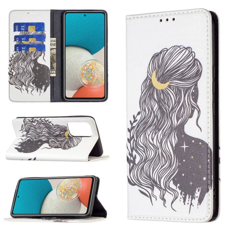 Flip Cover Samsung Galaxy A53 5G Jolie Chevelure