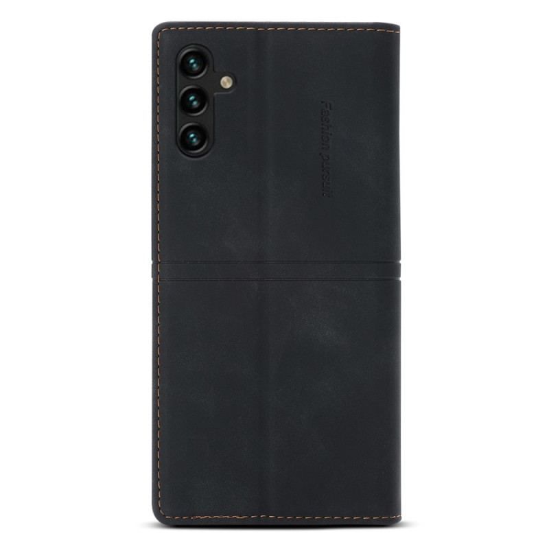 Flip Cover Samsung Galaxy A54 5G Style Cuir Couture
