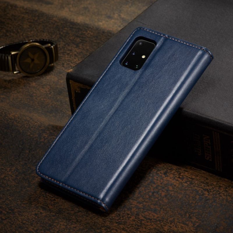 Flip Cover Samsung Galaxy A71 5G Cuir Véritable