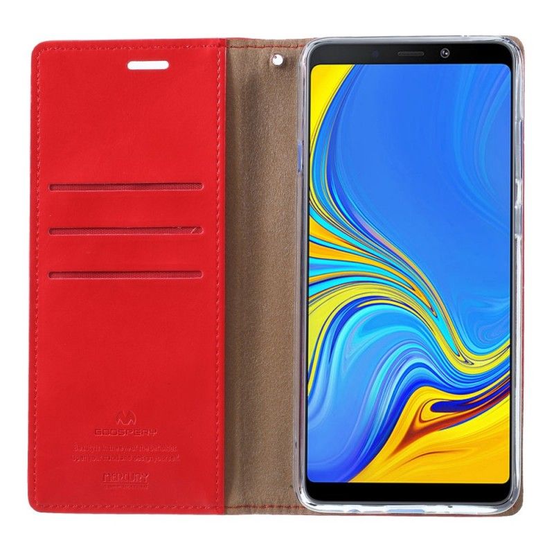 Flip Cover Samsung Galaxy A9 Mercury Effet Cuir