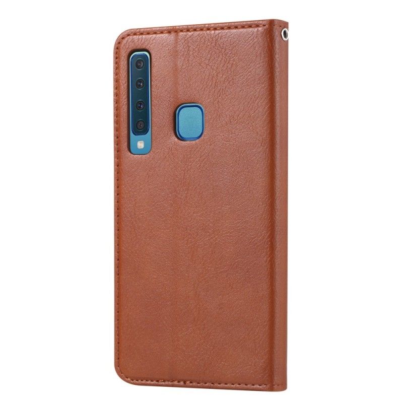 Flip Cover Samsung Galaxy A9 Simili Cuir Porte-cartes