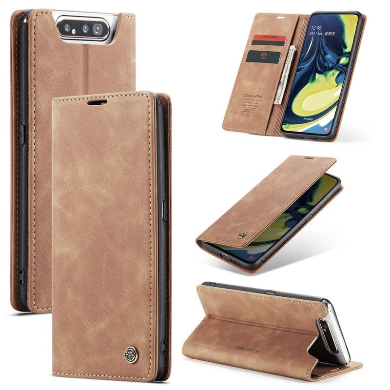 Flip Cover Samsung Galaxy A90 / A80 Caseme Simili Cuir