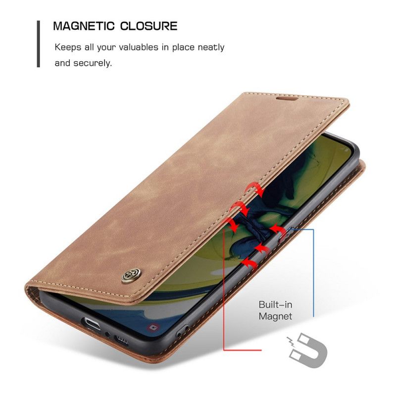 Flip Cover Samsung Galaxy A90 / A80 Caseme Simili Cuir