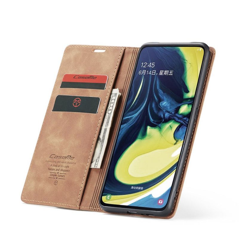 Flip Cover Samsung Galaxy A90 / A80 Caseme Simili Cuir