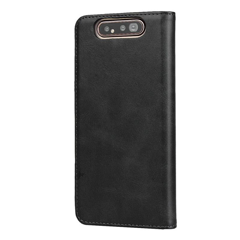 Flip Cover Samsung Galaxy A90 / A80 Simili Cuir Coutures