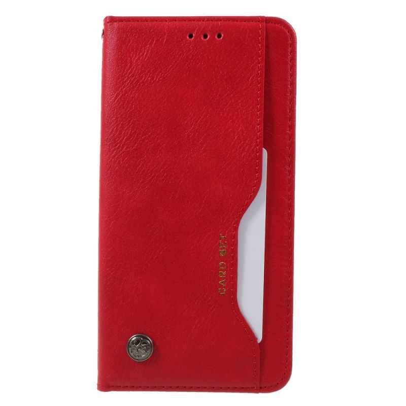 Flip Cover Samsung Galaxy J4 Plus Simili Cuir Porte-cartes