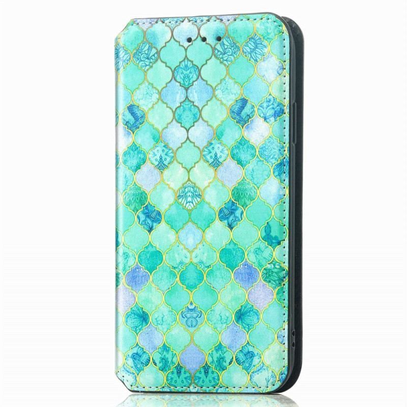 Flip Cover Samsung Galaxy M13 Design RFID Caseneo