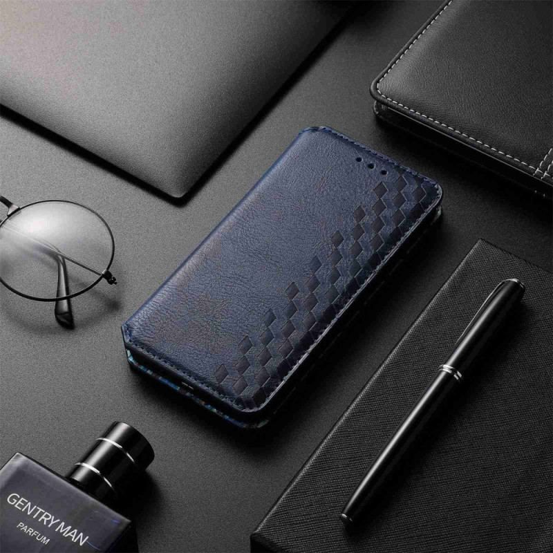 Flip Cover Samsung Galaxy M13 Effet Cuir Motif