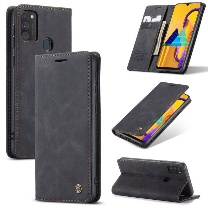 Flip Cover Samsung Galaxy M21 Caseme Simili Cuir