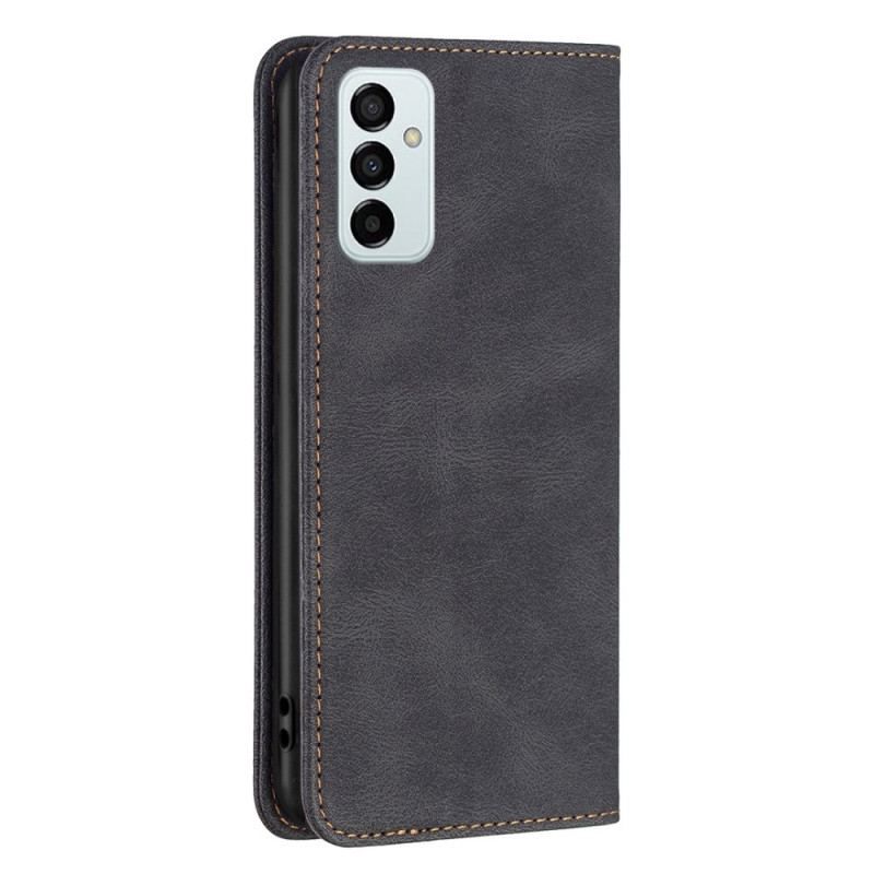 Flip Cover Samsung Galaxy M23 5G Effet Cuir RFID Binfen Color