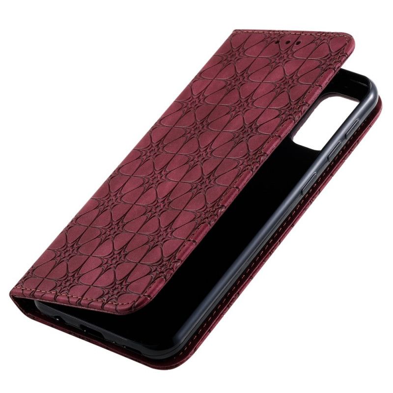 Flip Cover Samsung Galaxy M31 Fleurs Baroques