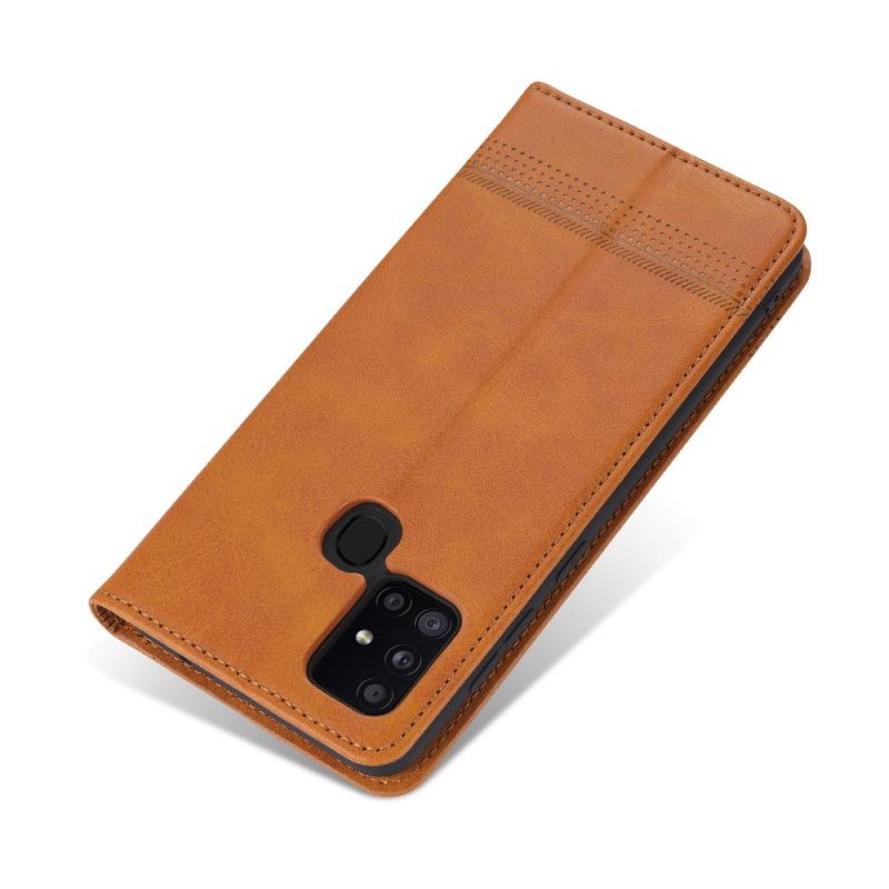 Flip Cover Samsung Galaxy M31 Style Cuir Azns