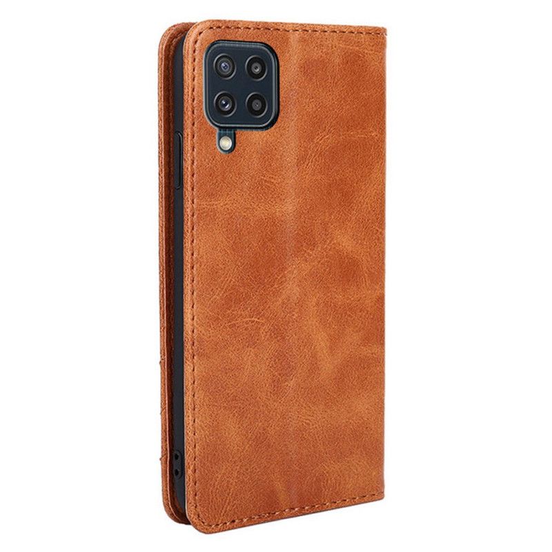 Flip Cover Samsung Galaxy M32 Style Cuir Rivet