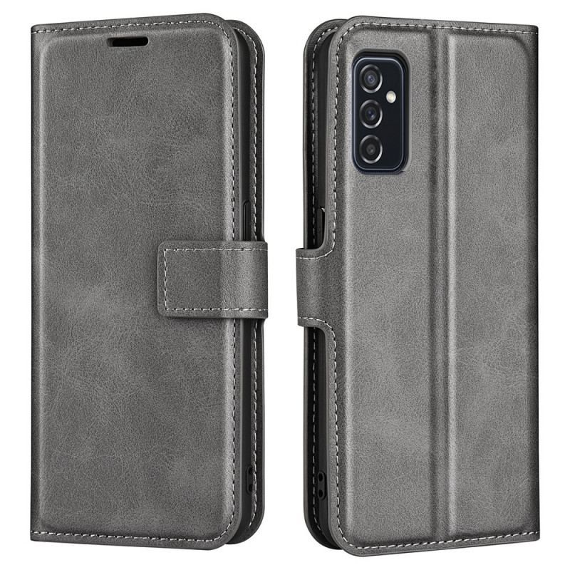 Flip Cover Samsung Galaxy M52 5G Cuir Élégant