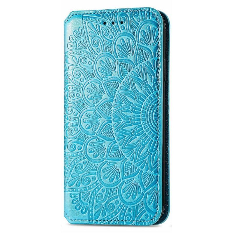 Flip Cover Samsung Galaxy M52 5G Simili Cuir Antiquaire