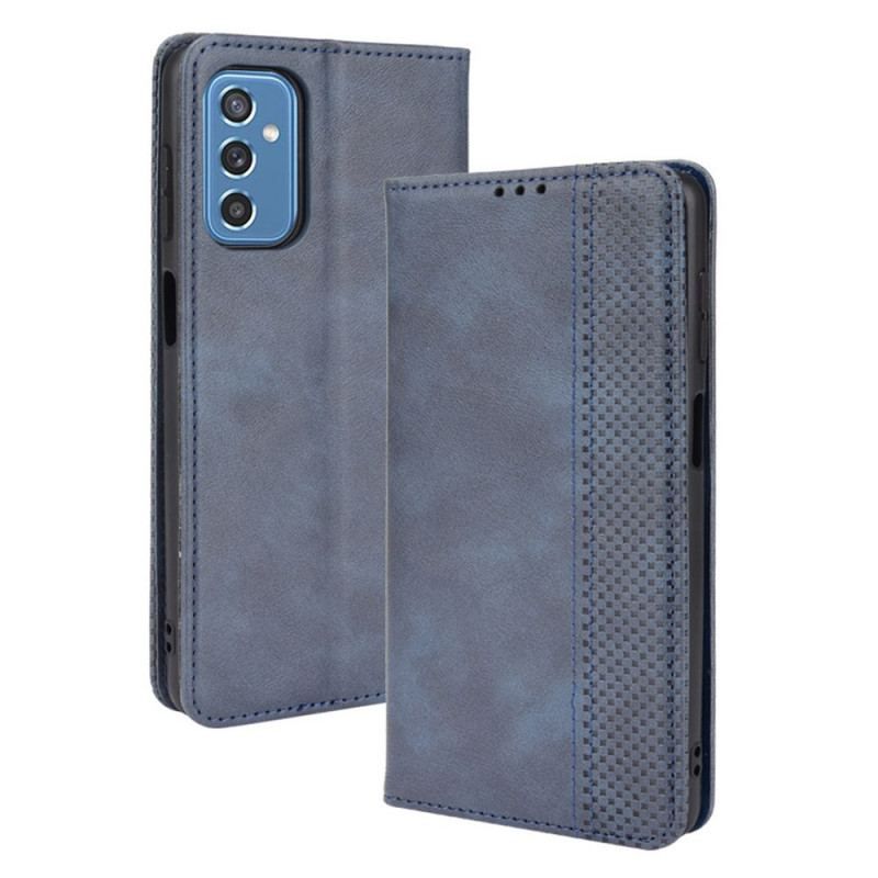 Flip Cover Samsung Galaxy M52 5G Simili Cuir Doux