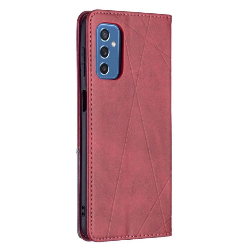 Flip Cover Samsung Galaxy M52 5G Simili Cuir Pattern