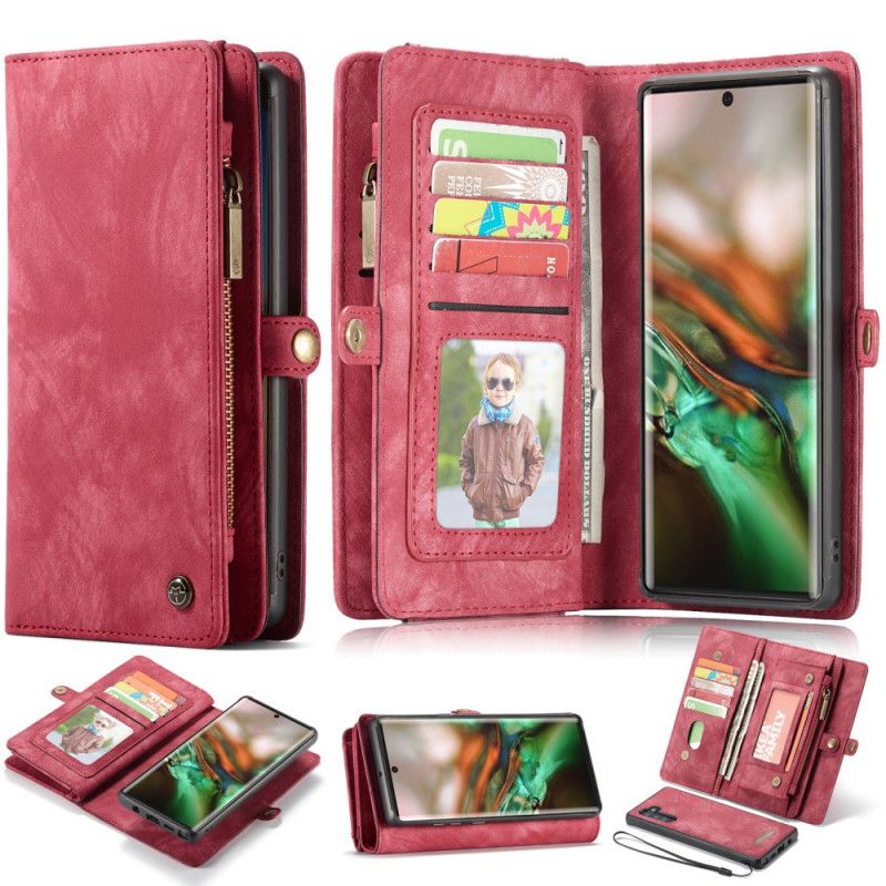 Flip Cover Samsung Galaxy Note 10 Caseme Portefeuille Et Coque