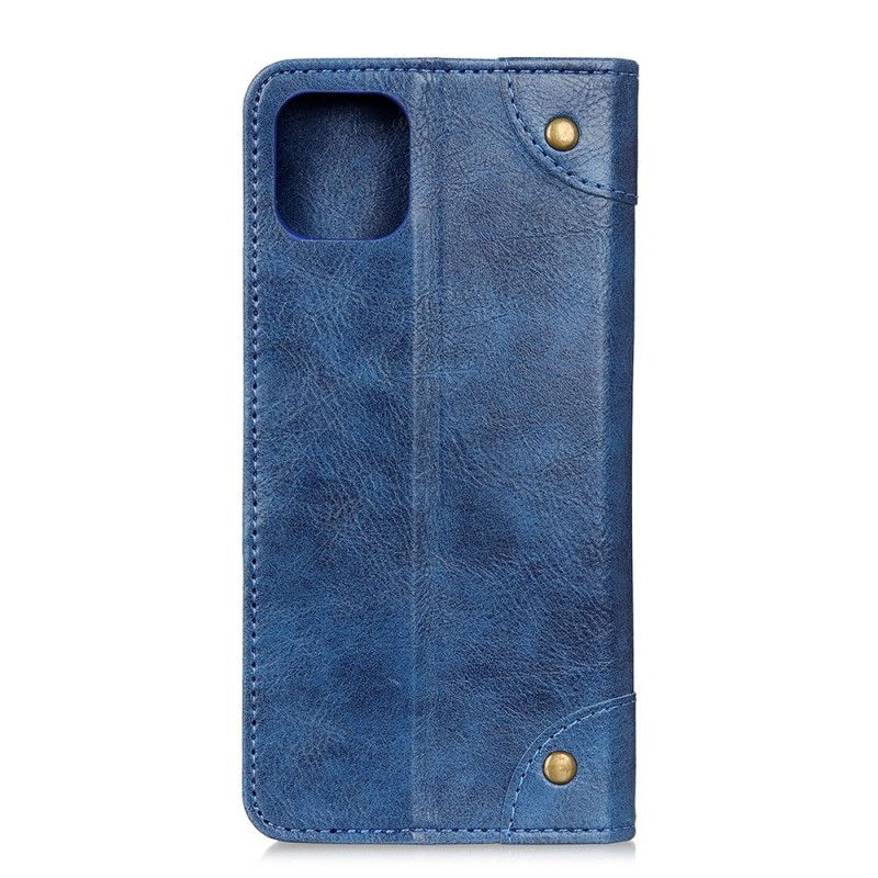 Flip Cover Samsung Galaxy Note 10 Lite Version Rivets Vintage