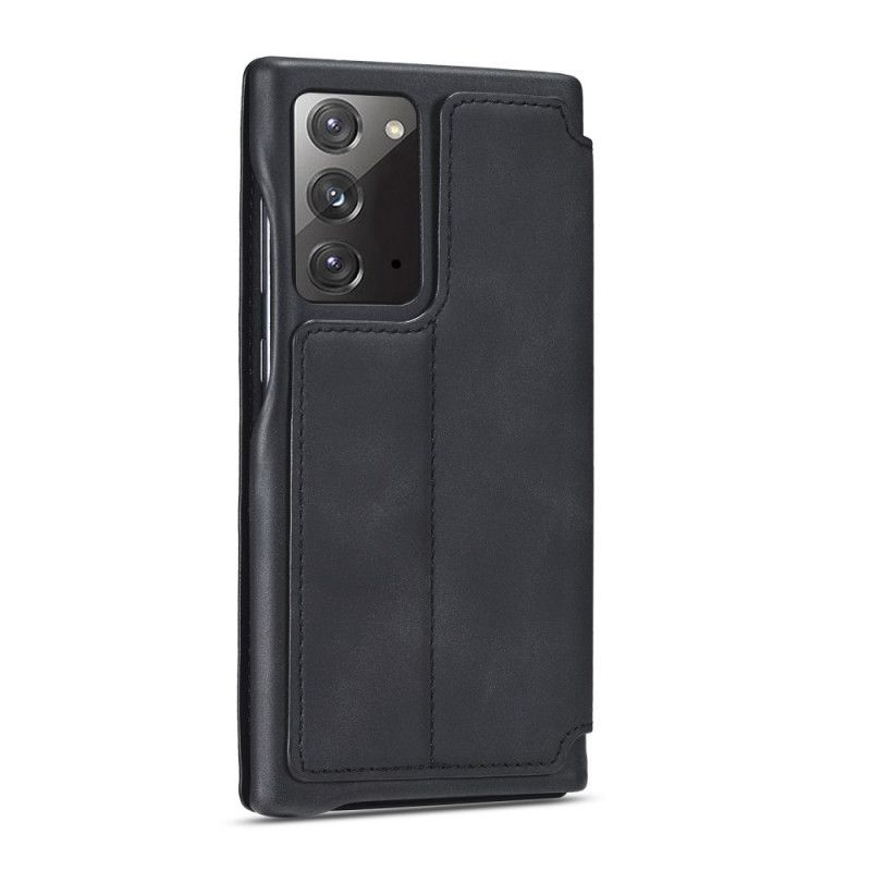 Flip Cover Samsung Galaxy Note 20 Lc.imeeke Effet Cuir