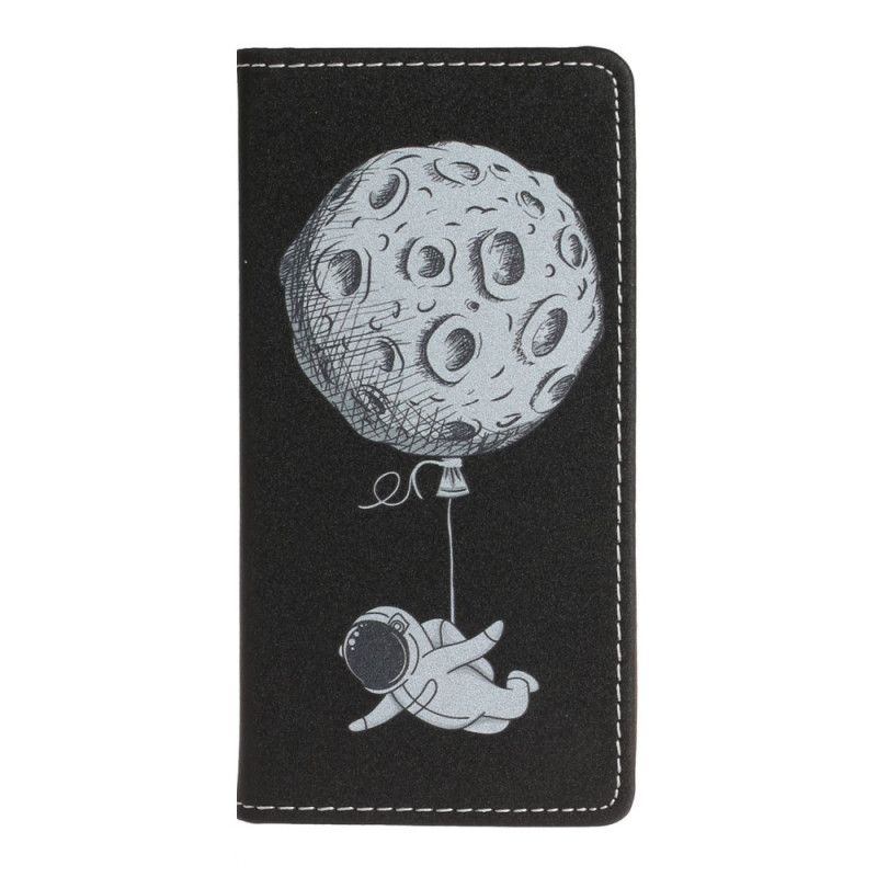 Flip Cover Samsung Galaxy Note 20 Moon Balloon