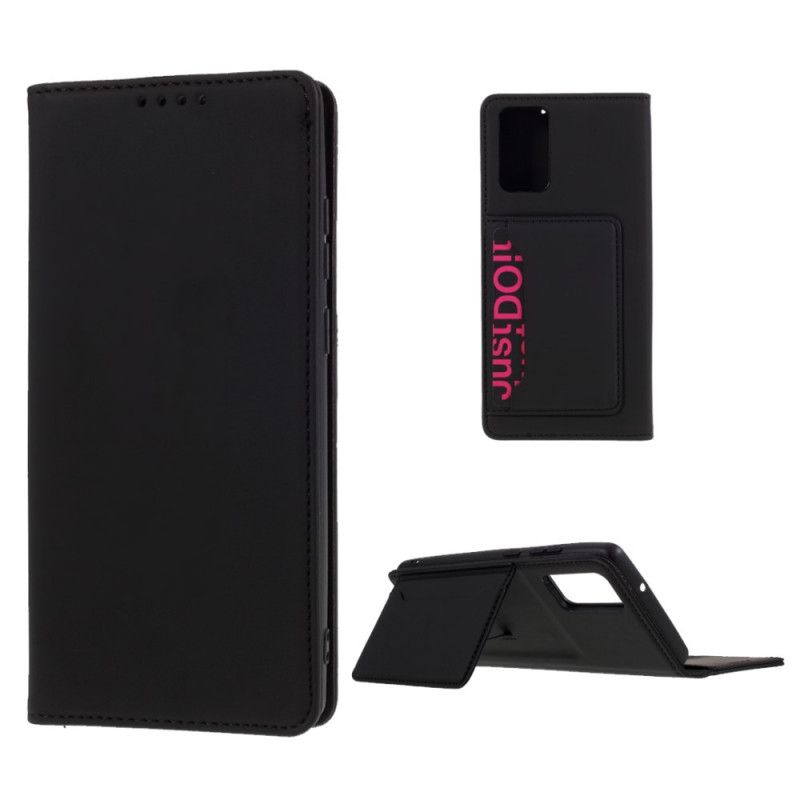 Flip Cover Samsung Galaxy Note 20 Porte-carte Support