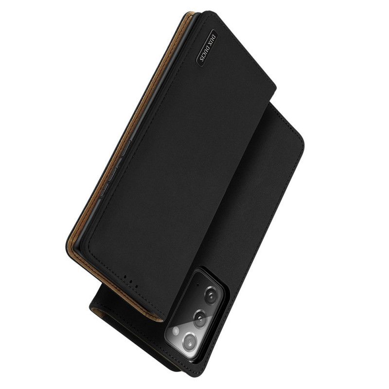 Flip Cover Samsung Galaxy Note 20 Wish Series Dux-ducis