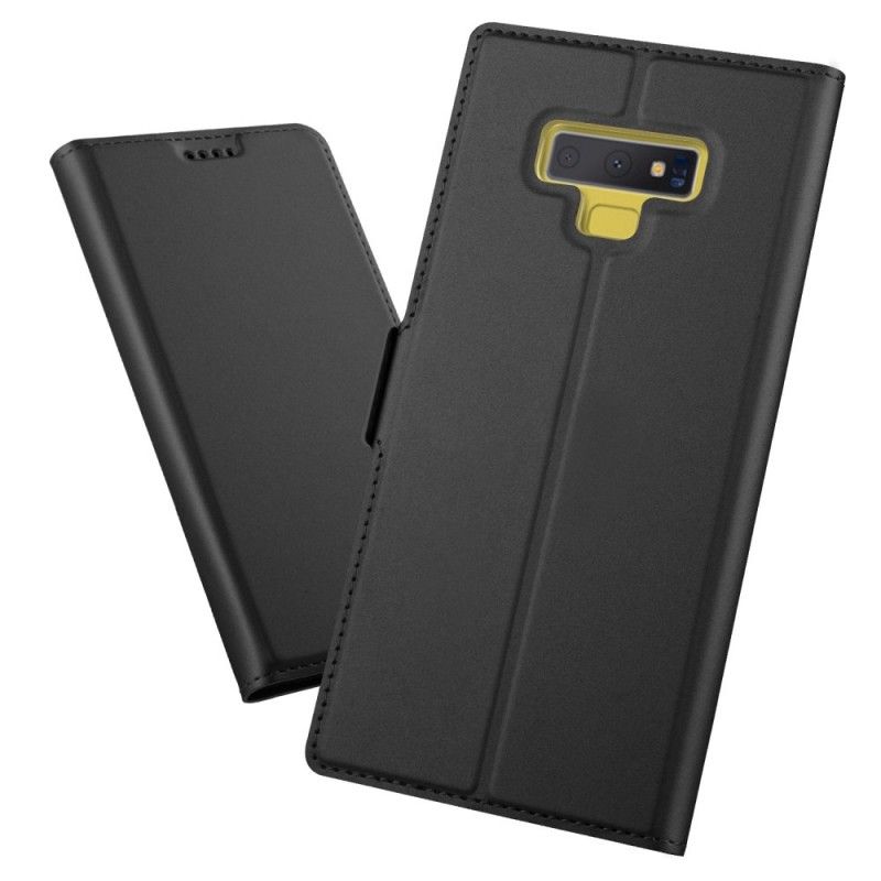 Flip Cover Samsung Galaxy Note 9 Effet Cuir Porte-carte