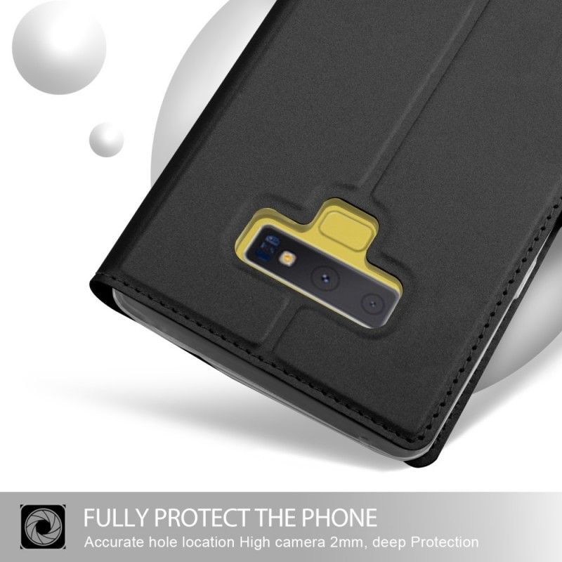 Flip Cover Samsung Galaxy Note 9 Effet Cuir Porte-carte