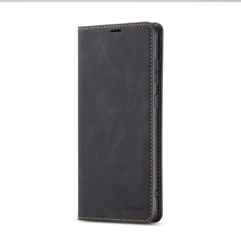 Flip Cover Samsung Galaxy S10 5g Effet Cuir Forwenw