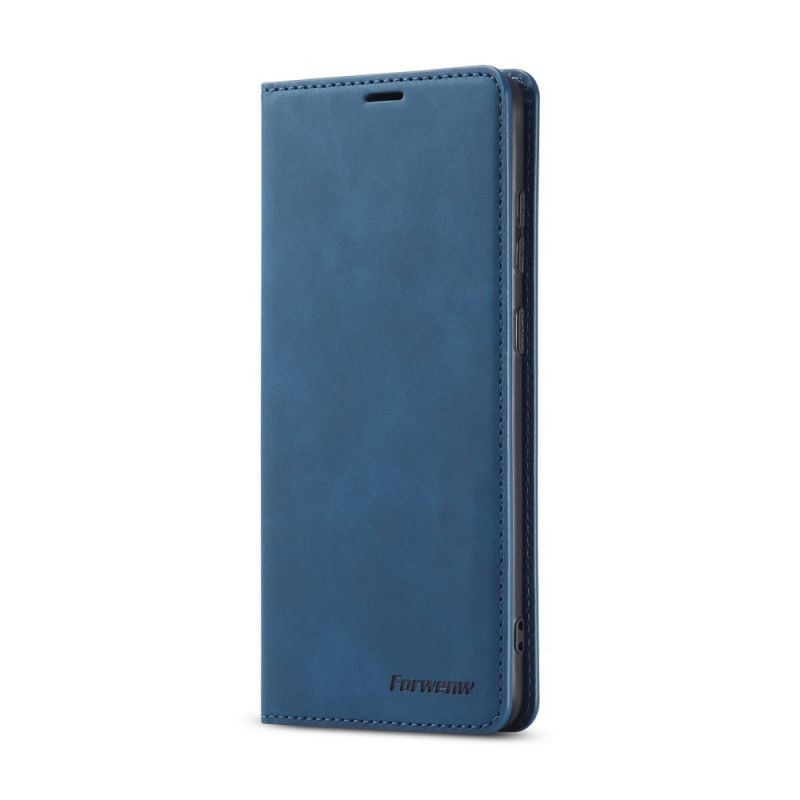 Flip Cover Samsung Galaxy S10 5g Effet Cuir Forwenw