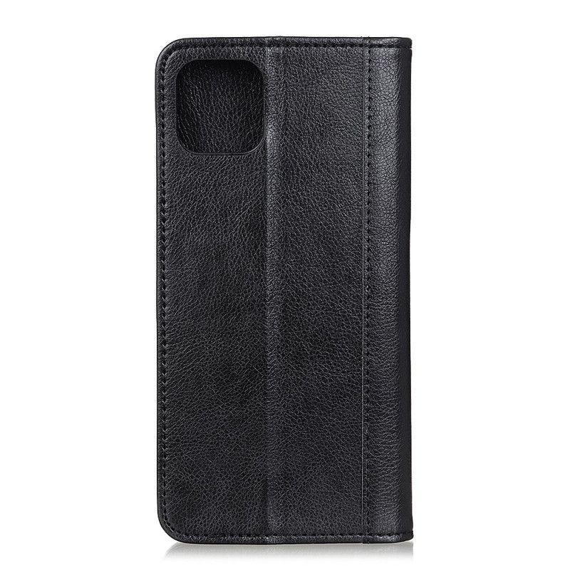 Flip Cover Samsung Galaxy S10 Lite Cuir Litchi Fendu Charme