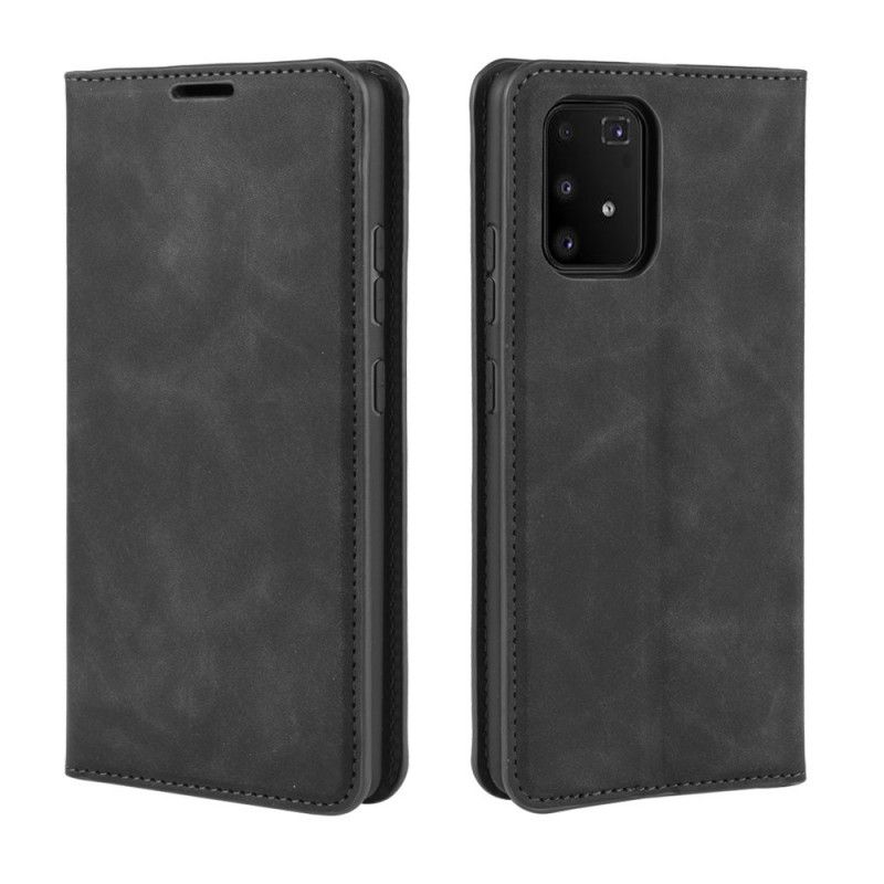 Flip Cover Samsung Galaxy S10 Lite Effet Cuir Douceur