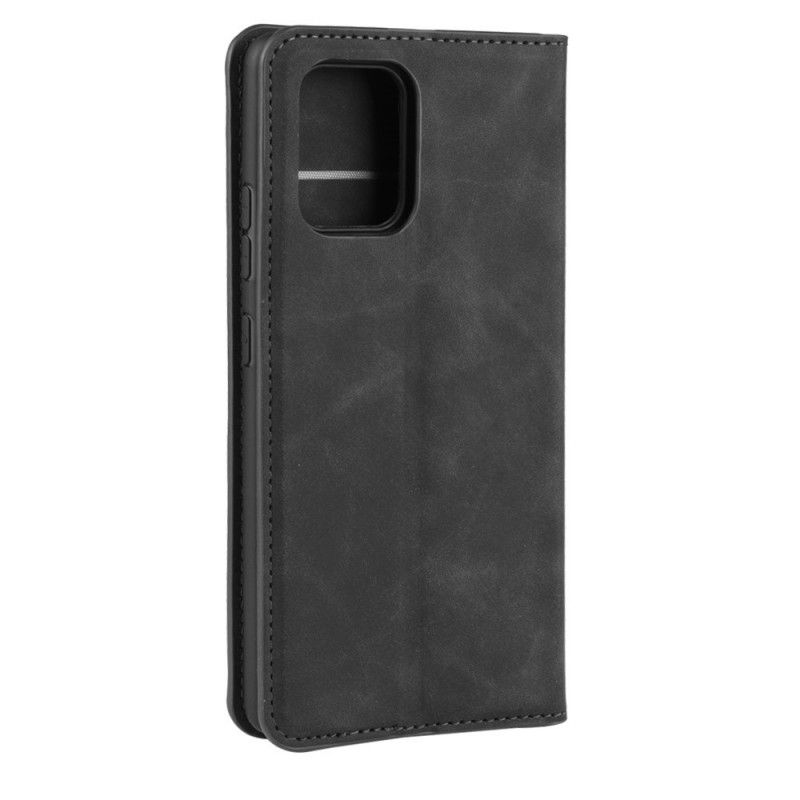 Flip Cover Samsung Galaxy S10 Lite Effet Cuir Douceur