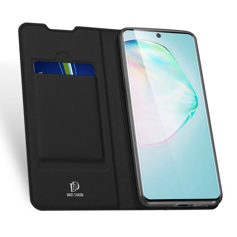 Flip Cover Samsung Galaxy S10 Lite Skin Pro Dux Ducis