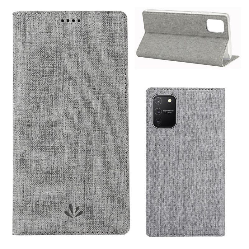 Flip Cover Samsung Galaxy S10 Lite Texturée Vili Dmx