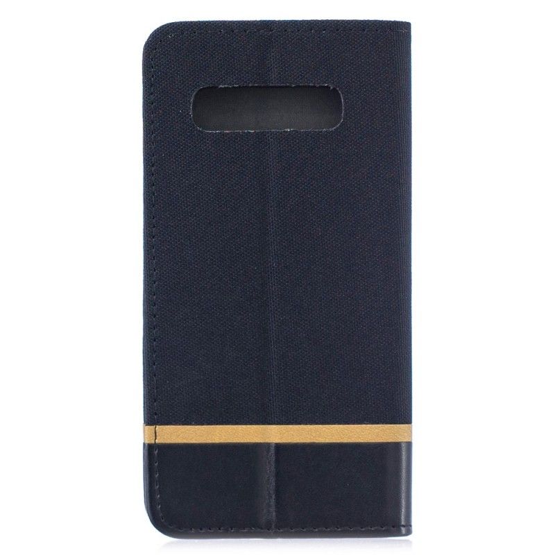 Flip Cover Samsung Galaxy S10 Plus Duo Line