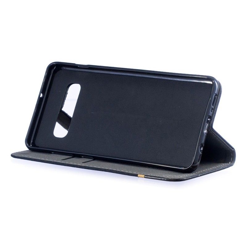 Flip Cover Samsung Galaxy S10 Plus Duo Line