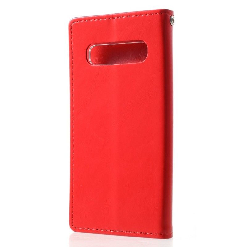 Flip Cover Samsung Galaxy S10 Plus Mercury Effet Cuir