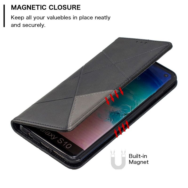 Flip Cover Samsung Galaxy S10 Style Artiste