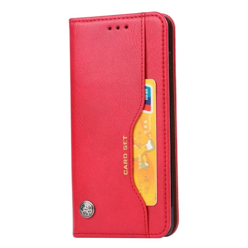 Flip Cover Samsung Galaxy S10e Simili Cuir Porte-cartes