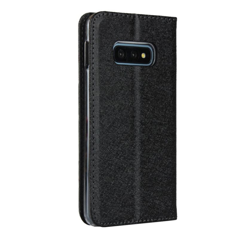 Flip Cover Samsung Galaxy S10e Style Cuir Douceur Avec Lanière