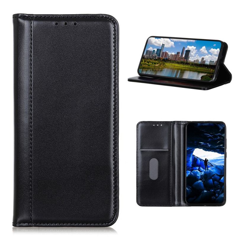 Flip Cover Samsung Galaxy S20 Fe Cuir Fendu Brillant