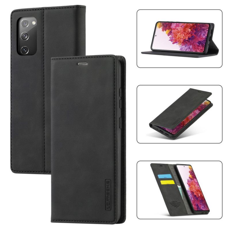 Flip Cover Samsung Galaxy S20 Fe Lc.imeeke Effet Cuir