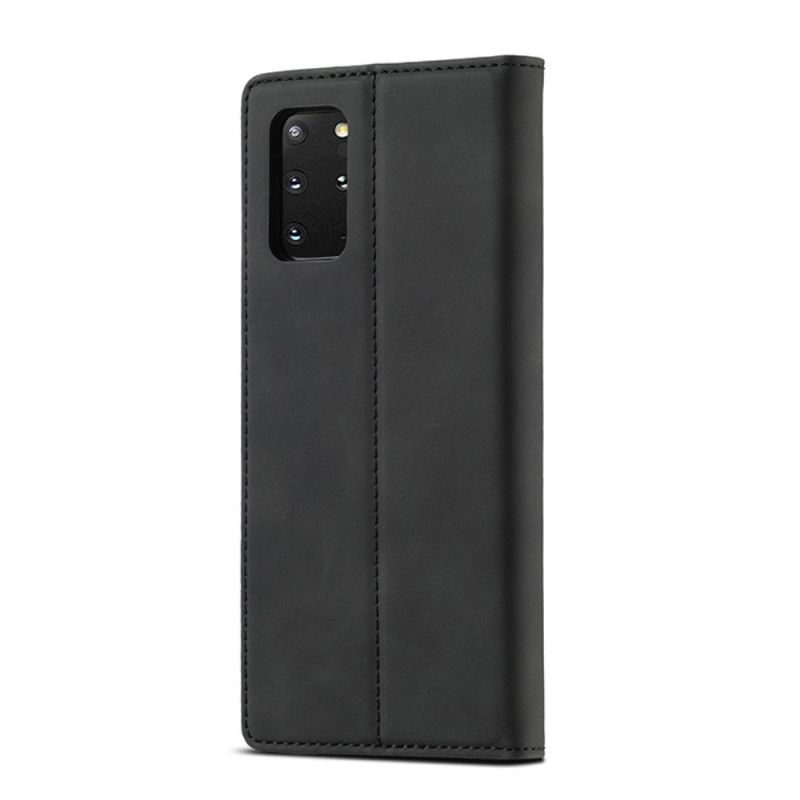 Flip Cover Samsung Galaxy S20 Plus / S20 Plus 5g Lc.imeeke Effet Cuir